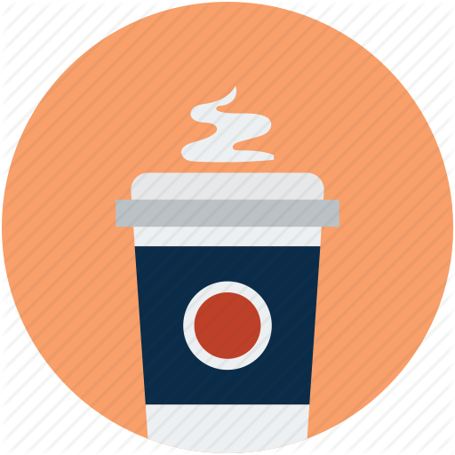 Coffee Cup, Disposable Cup, Hot Coffee, Paper Cup Icon