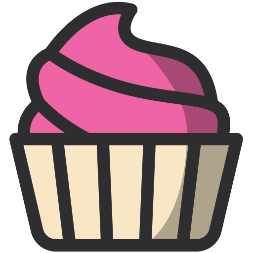 Cupcake, Dessert, Bakery, Food, Baker Icon