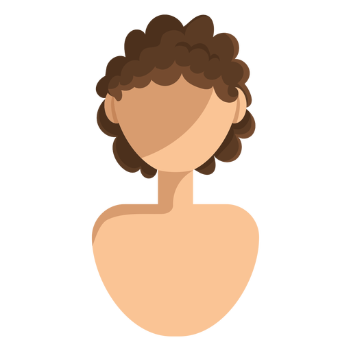 Short Curly Hair Icon
