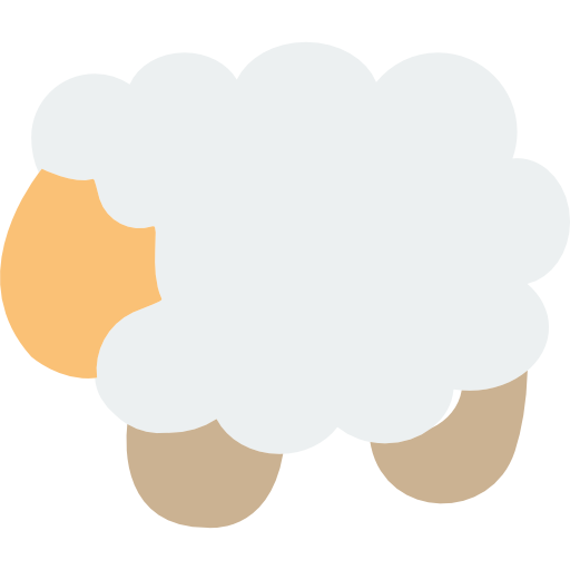 Lamb, Animals, Farm, Wool, Curly Hair Icon
