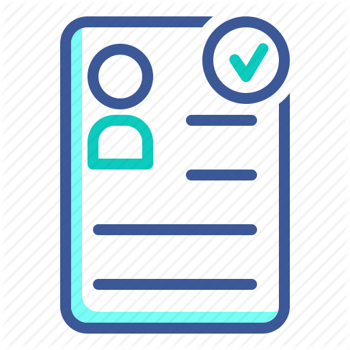 Approval, Curriculum Vitae, Document, Portfolio, Resume Icon