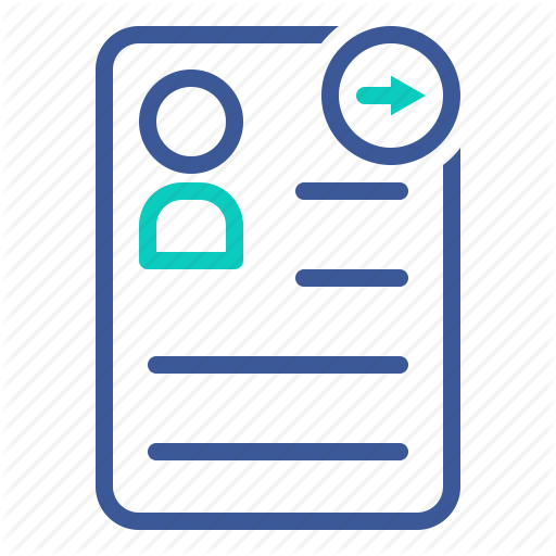 Curriculum Vitae, Cv, Portfolio, Resume, Submit Icon