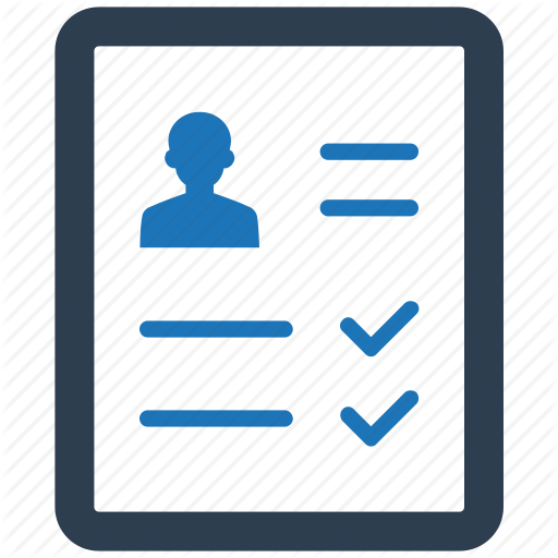 Curriculum Vitae, Personal Profile, Portfolio, Profile, Resume Icon