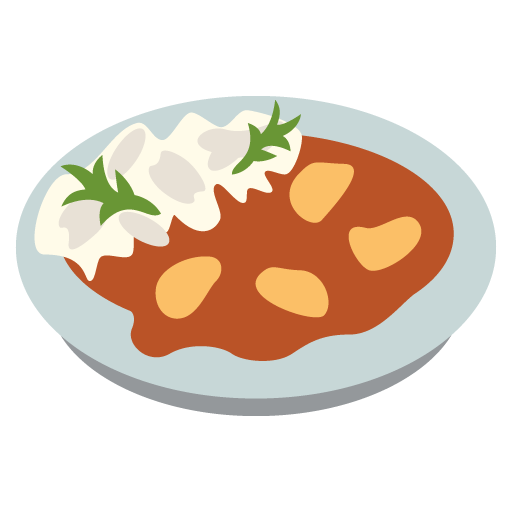 Curry Rice Emoji Vector Icon Free Download Vector Logos Art