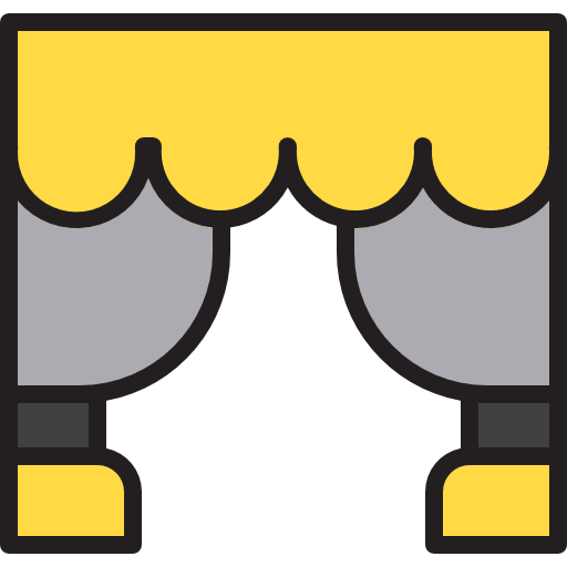 Curtain Free Vector Icons Designed