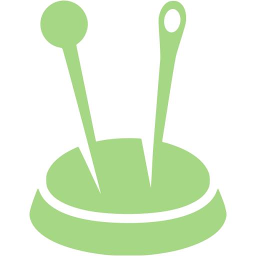 Guacamole Green Pin Cushion Icon