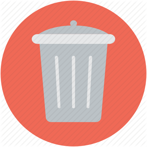 Dustbin, Garbage Can, Recycle Bin, Rubbish Bin, Trash Can Icon
