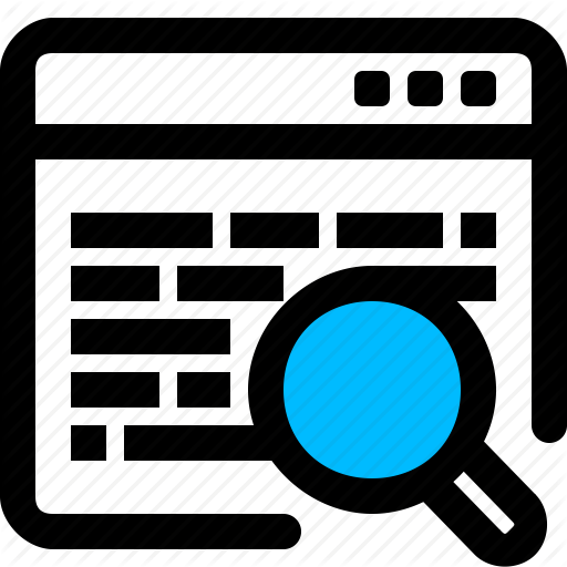 Application, Data, Search, Windows Icon