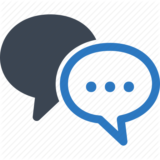 Chat, Communication, Customer Service, Speech Bubbles Icon