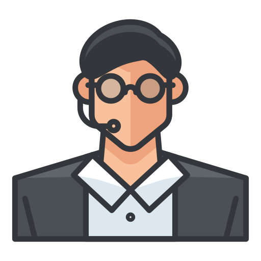 Customer, Service, Agent, Support, Person Icon Free Of Free