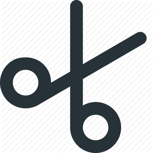 Crafts, Cut, Cutting, Paper, Scissors, Tools Icon