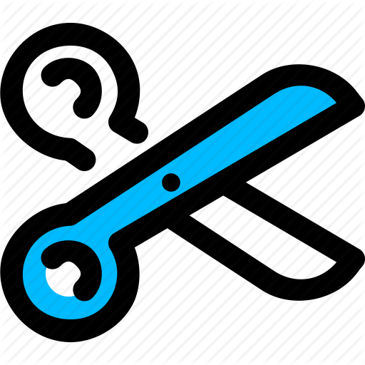 Cut, Cutting, Scissor, Tool, Trim Icon