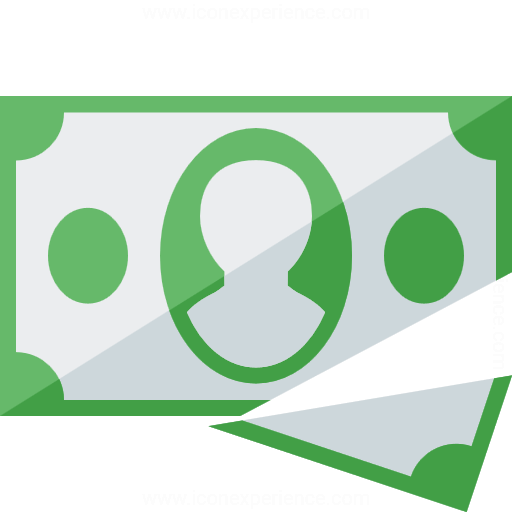 Iconexperience G Collection Money Bill Cut Icon