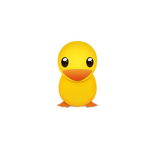 Bird, Twitter, Yellow, Social, Sn, Ducky, Animal, Trans, Social