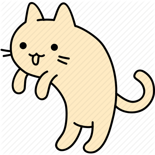 Animal, Cat, Cute, Feline, Pet, Stand, Walk Icon
