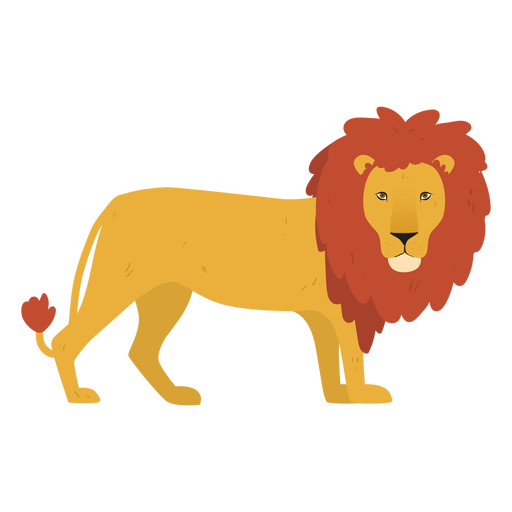 Cute Lion Illustration