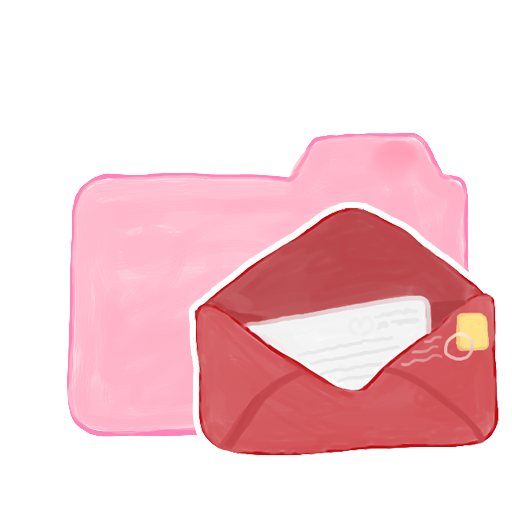 Folder Candy Mail Icon Akisame Iconset
