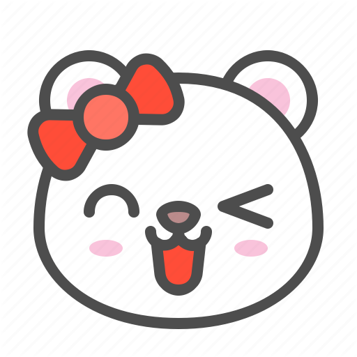 Arctic, Avatar, Bear, Cute, Face, Polar Icon