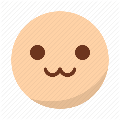 Cute, Emoji, Emoticon, Face, Happy, Smile Icon