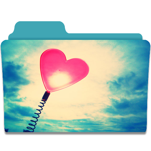 Folder Heart Icon Cute Folders Iconset Anabella Falivene