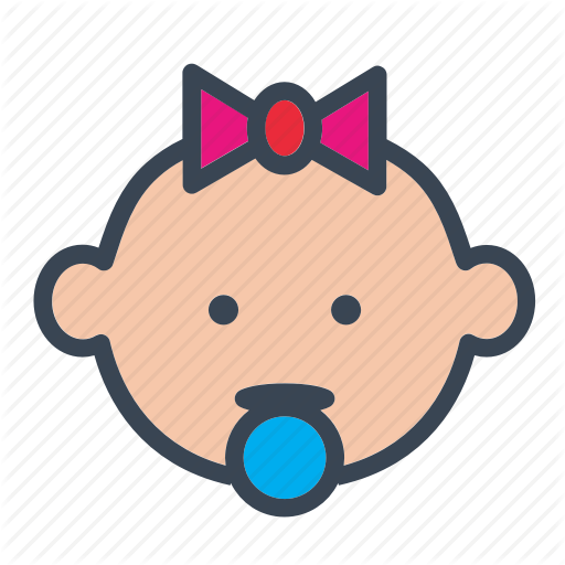 Avatar, Baby, Babygirl, Child, Cute, Girl, Woman Icon