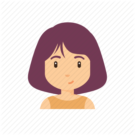 Avatar, Beautiful, Cute, Girl, People, Short Hair, Woman Icon