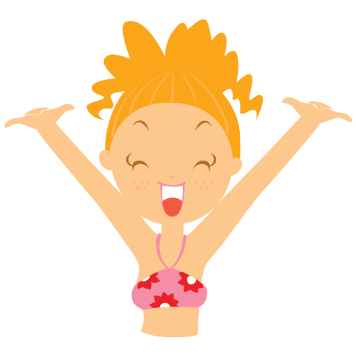Beach Girl Happy Icon Beach Girl Iconset Dapino