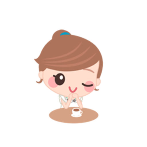 Sweet And Cute Girl Stickers