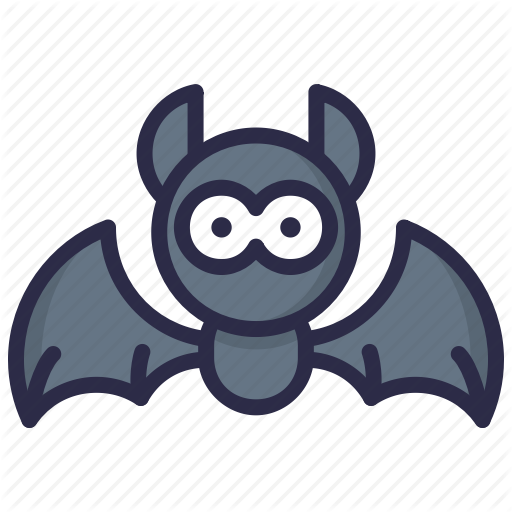Animal, Bat, Cute, Halloween Icon