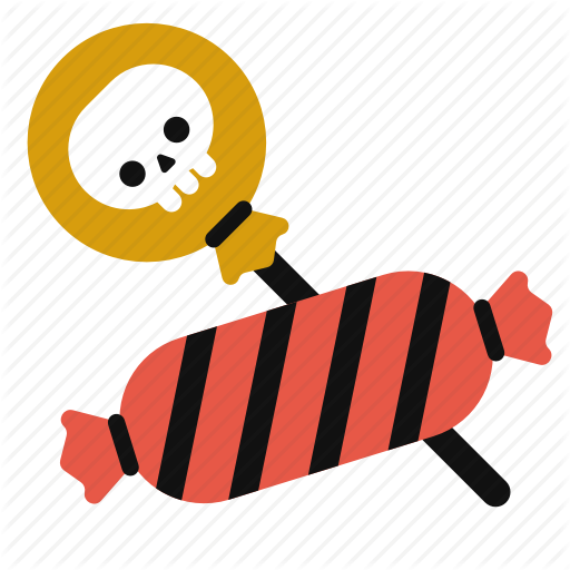 Candies, Cartoon, Cute, Halloween, Horror, Trick Or Treat Icon