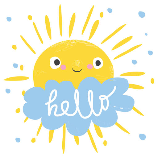 Cute Weather Emoji Icons Sticker Pack