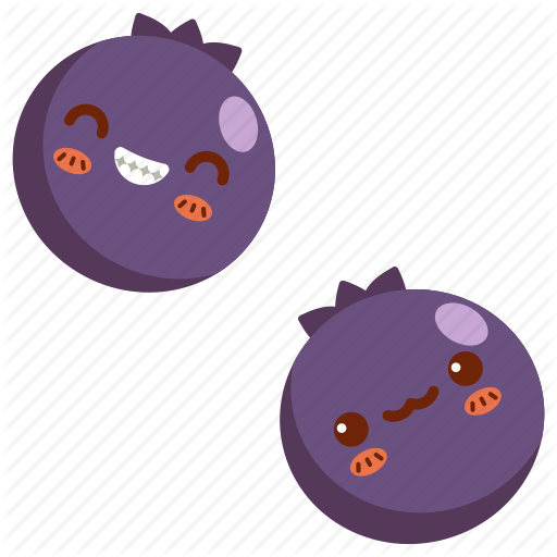 Avatar, Berry, Black Currant, Cartoon, Character, Cute Icon