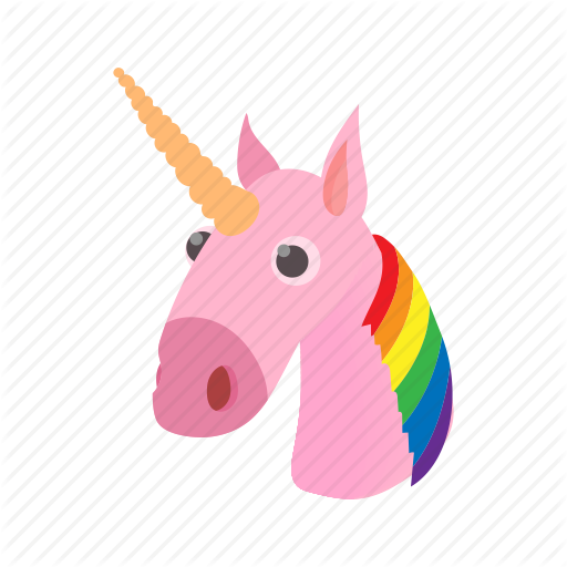 Cartoon, Cute, Horse, Lgbt, Love, Rainbow, Unicorn Icon