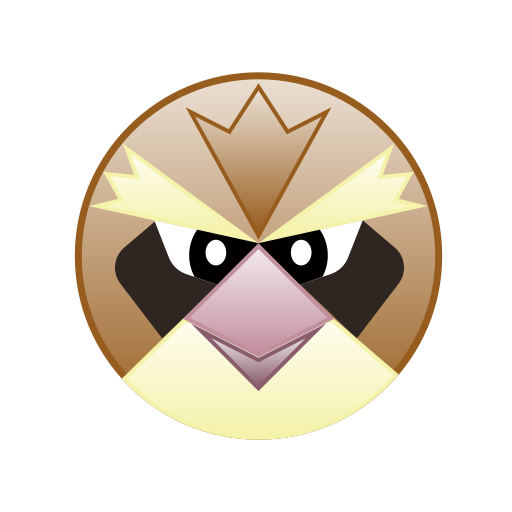 Cute, Bird, Pidgey Icon