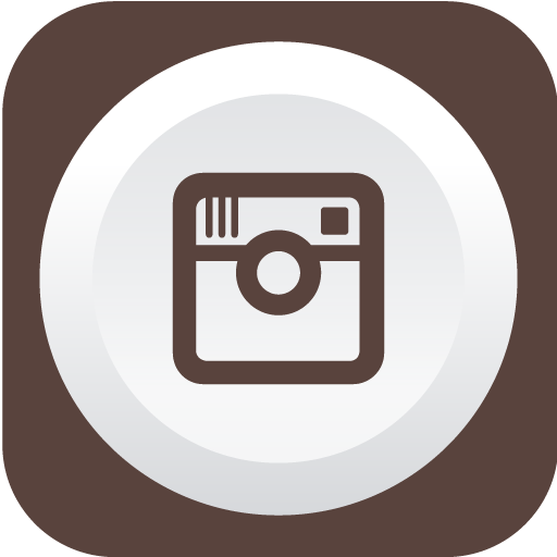 Instagram Icon Rounded Flat Social Iconset Graphicloads