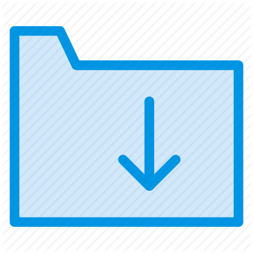 Download, Files, Folder, Storage Icon