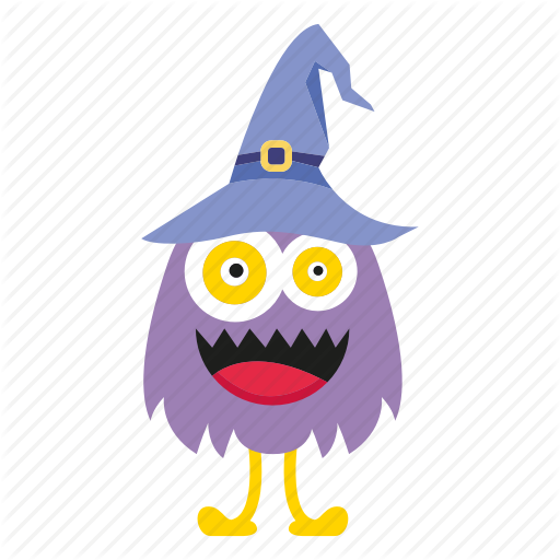 Cartoon, Cute, Halloween, Monster, Owl Icon