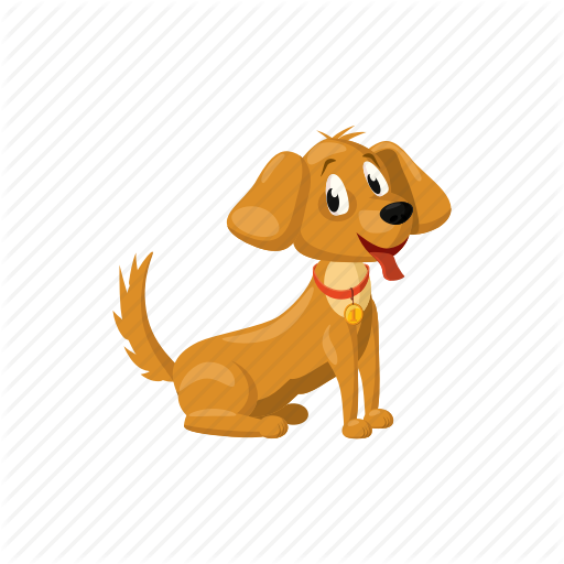 Animal, Cartoon, Cute, Dog, Pet, Puppy, Small Icon