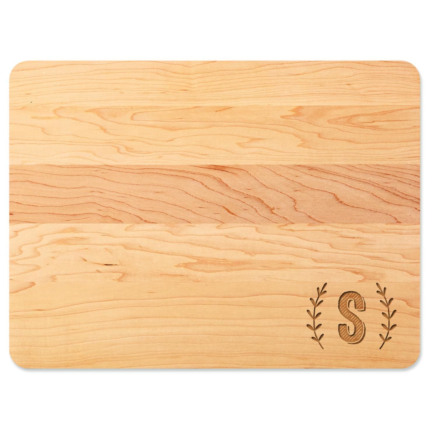Home As Brand Personalized Wood Cutting Board