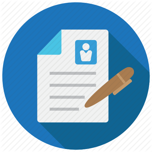 Contract, Cv, Resume Icon