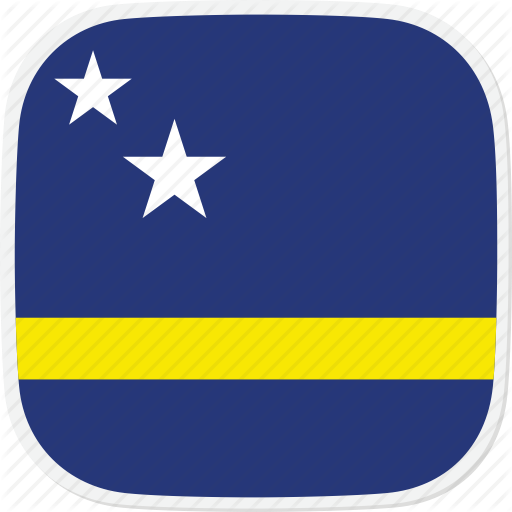 Curacao, Cw, Flag Icon
