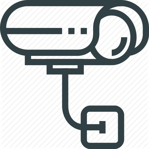 Camera, Cyber, Security, Video Icon