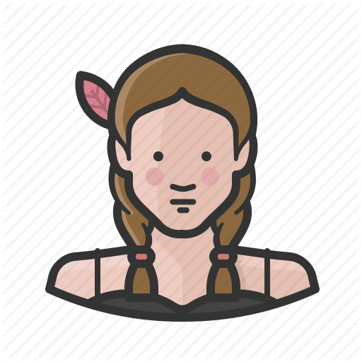 Blush, Circus, Feather, Female, Girl, Woman Icon