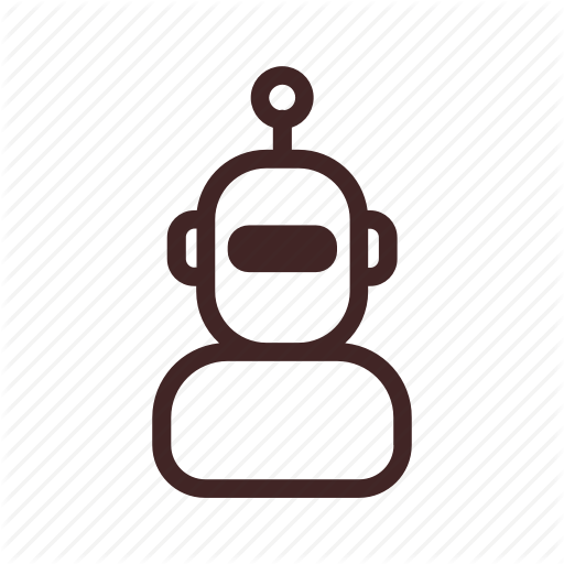 Android, Artificial Intelligence, Cyborg, Robot Icon