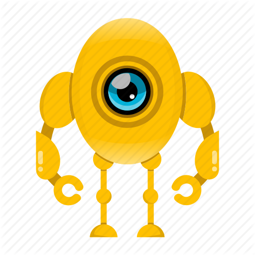 Cyborg, Robot, Robot Cartoon Icon
