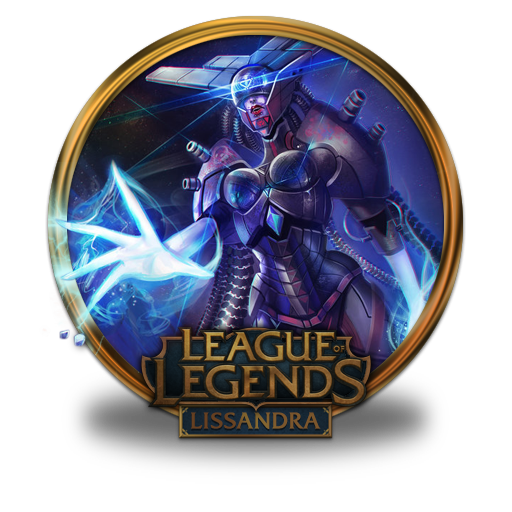 Lissandra Space Cyborg Icon League Of Legends Gold Border