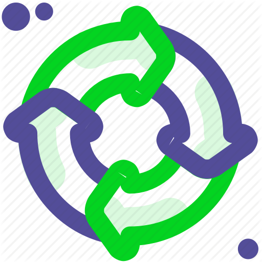Circle, Cycle, Process, Recycle Icon