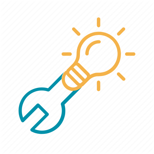 Development, Idea, Manufacture, Monkey Wrench, R D Icon