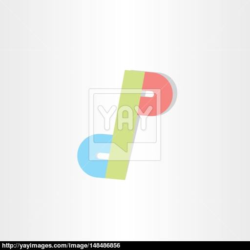 Letter D And P Icon Design Vector
