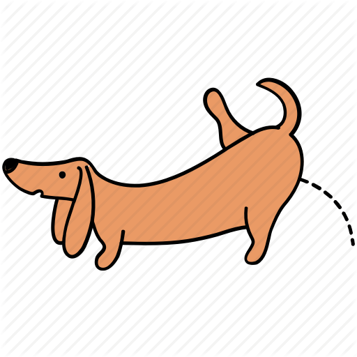 Animal, Canine, Dachshund, Dog, Pee, Pet, Piss Icon